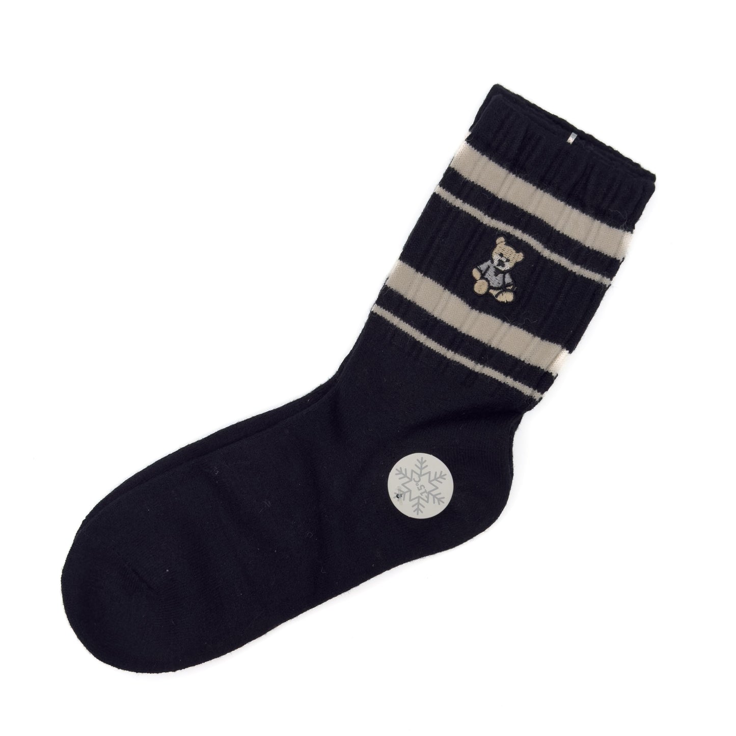 Par volnenih termo nogavičk z medvedkom🧸