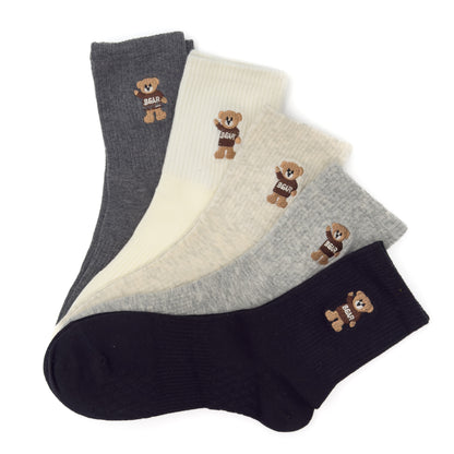 Paket 5 parov nogavic z medvedkom 🐻