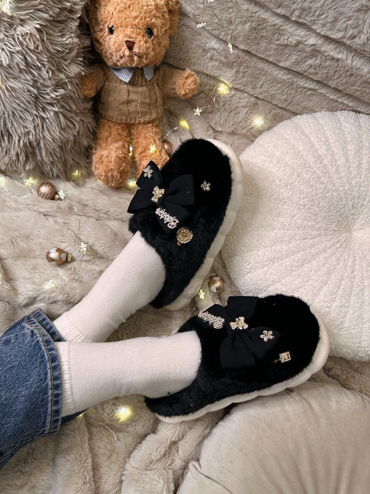 Copatki z mašnico in medvedkom🧸