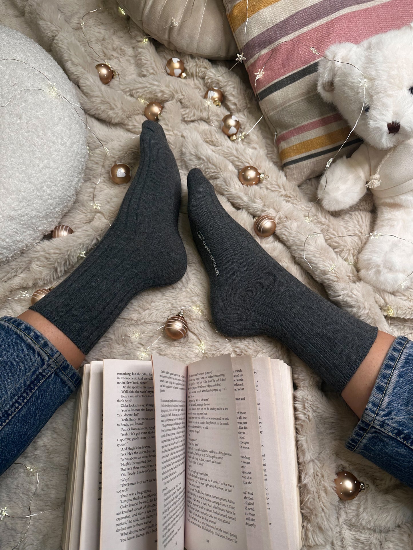 Paket 3 parov klasičnih nogavičk s črtami🧦