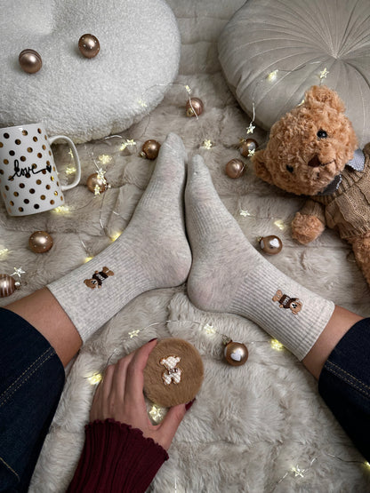 Paket 5 parov nogavic z medvedkom 🐻