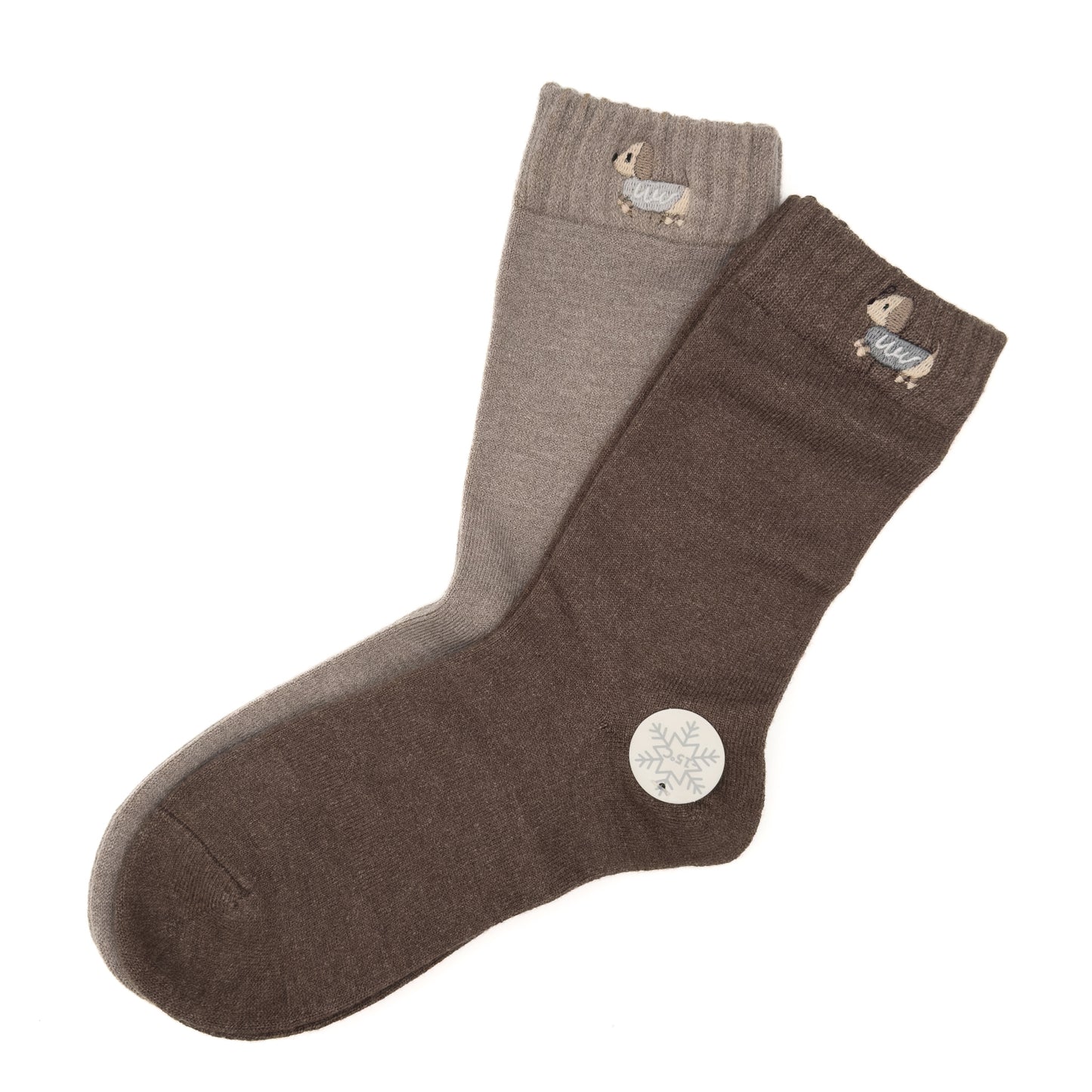 Paket 2 parov volnenih nogavičk s kužkom🐕