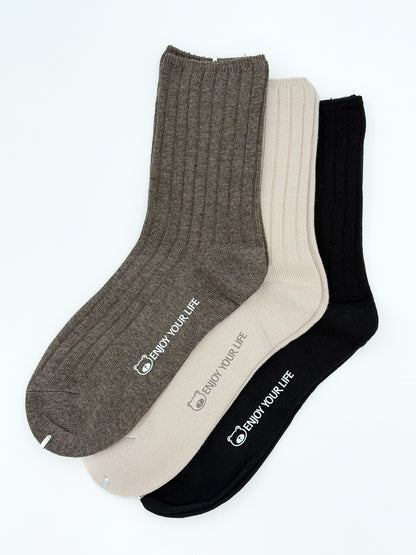 Paket 3 parov klasičnih nogavičk s črtami🧦