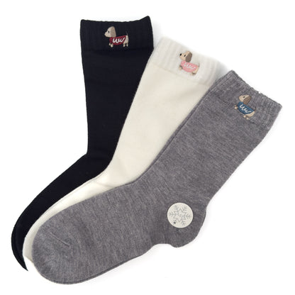 Paket 3 parov volnenih nogavičk s kužkom🐕