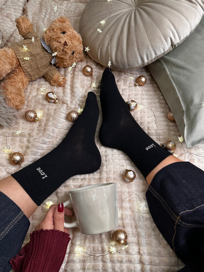 Paket 2 parov nogavičk LOVE💗