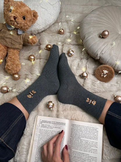 Paket 5 parov nogavic z medvedkom 🐻