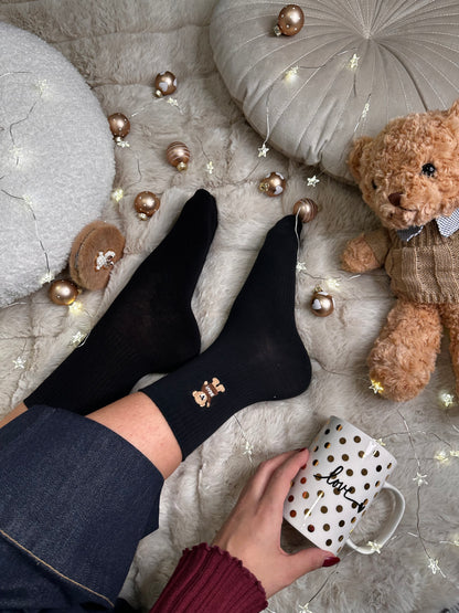 Paket 5 parov nogavic z medvedkom 🐻