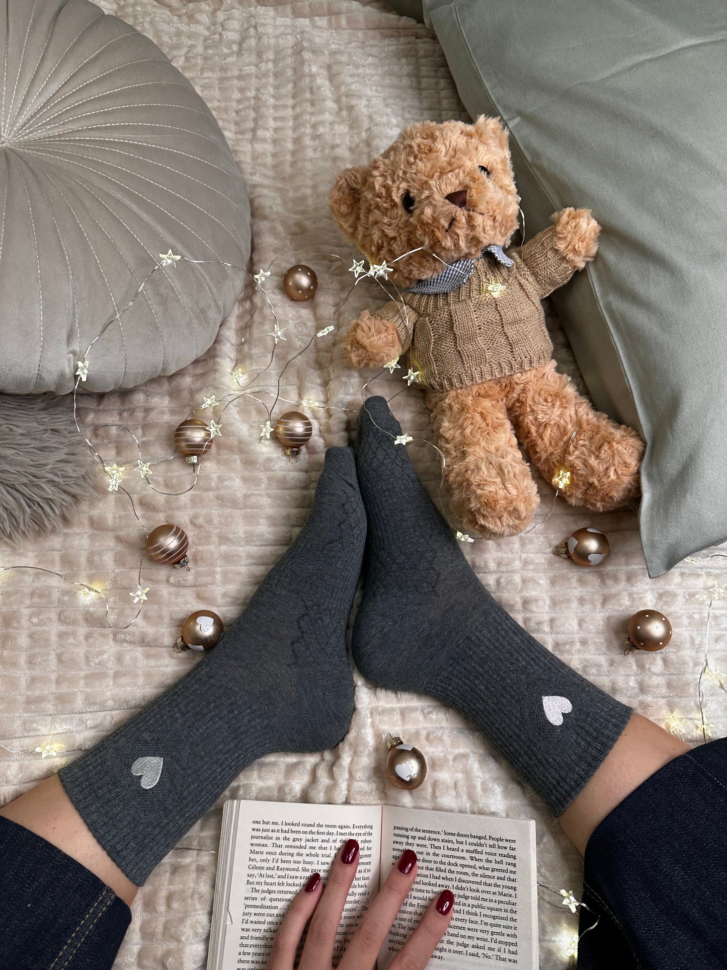 Paket 4 parov nogavičk LOVE💗