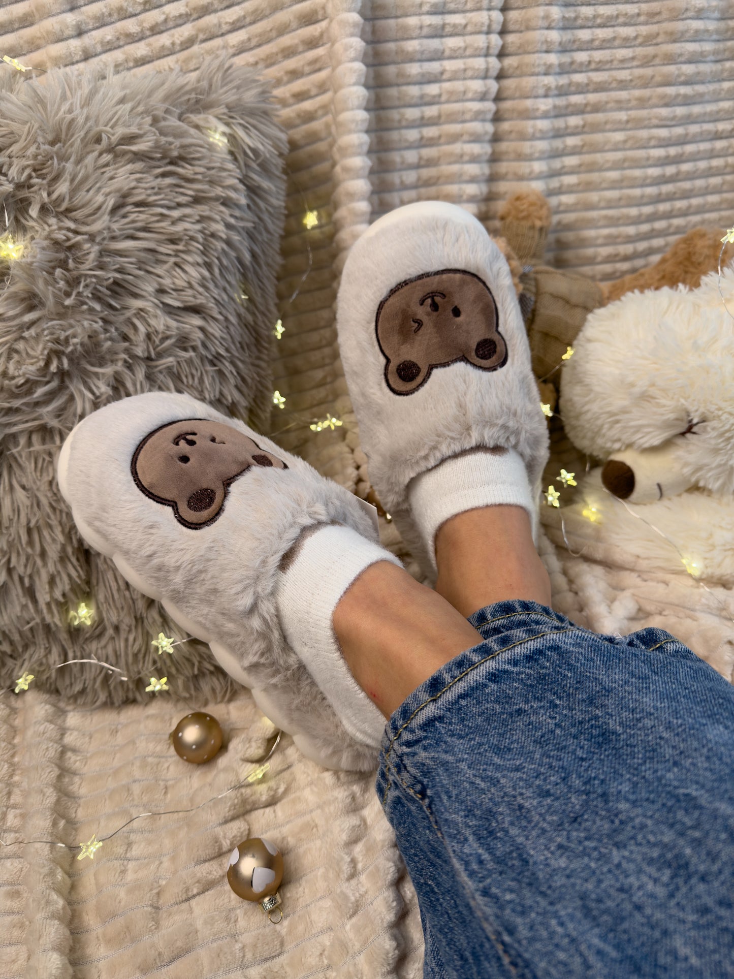 Copatki s plišastim medvedkom🧸