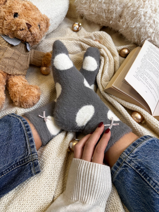 Paket 3 parov cozy puhastih termo nogavičk ♨️