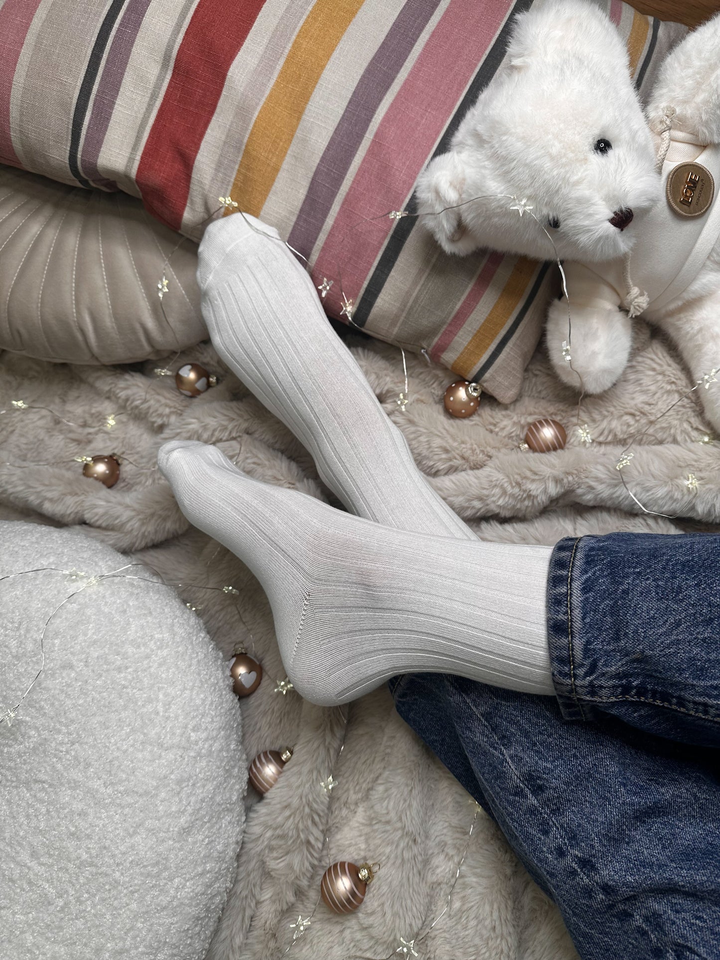 Paket 3 parov klasičnih nogavičk s črtami🧦