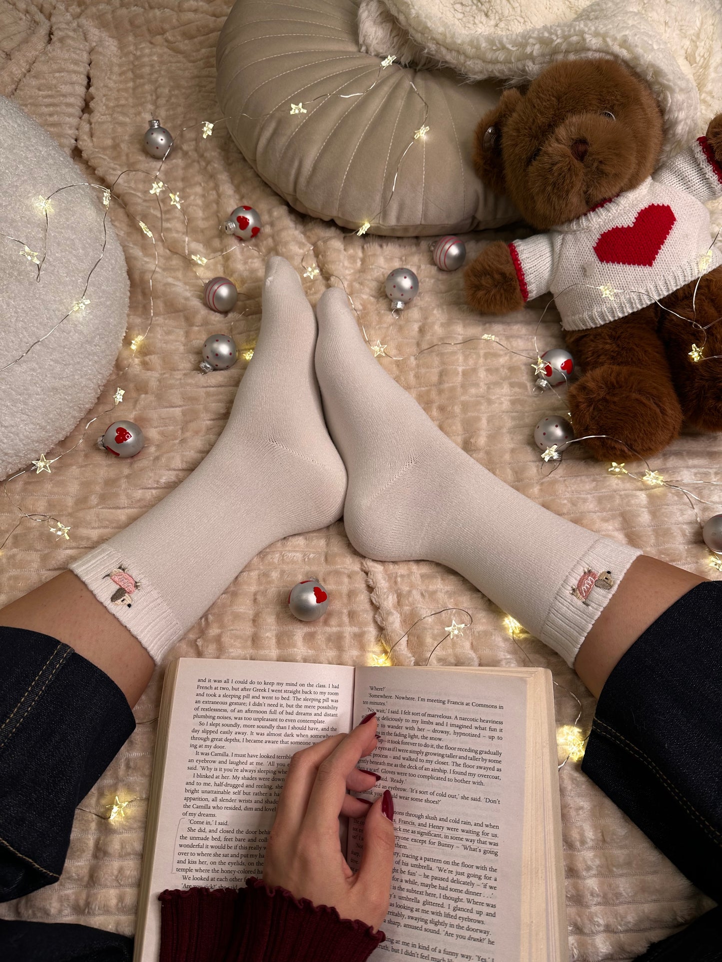 Paket 3 parov volnenih nogavičk s kužkom🐕