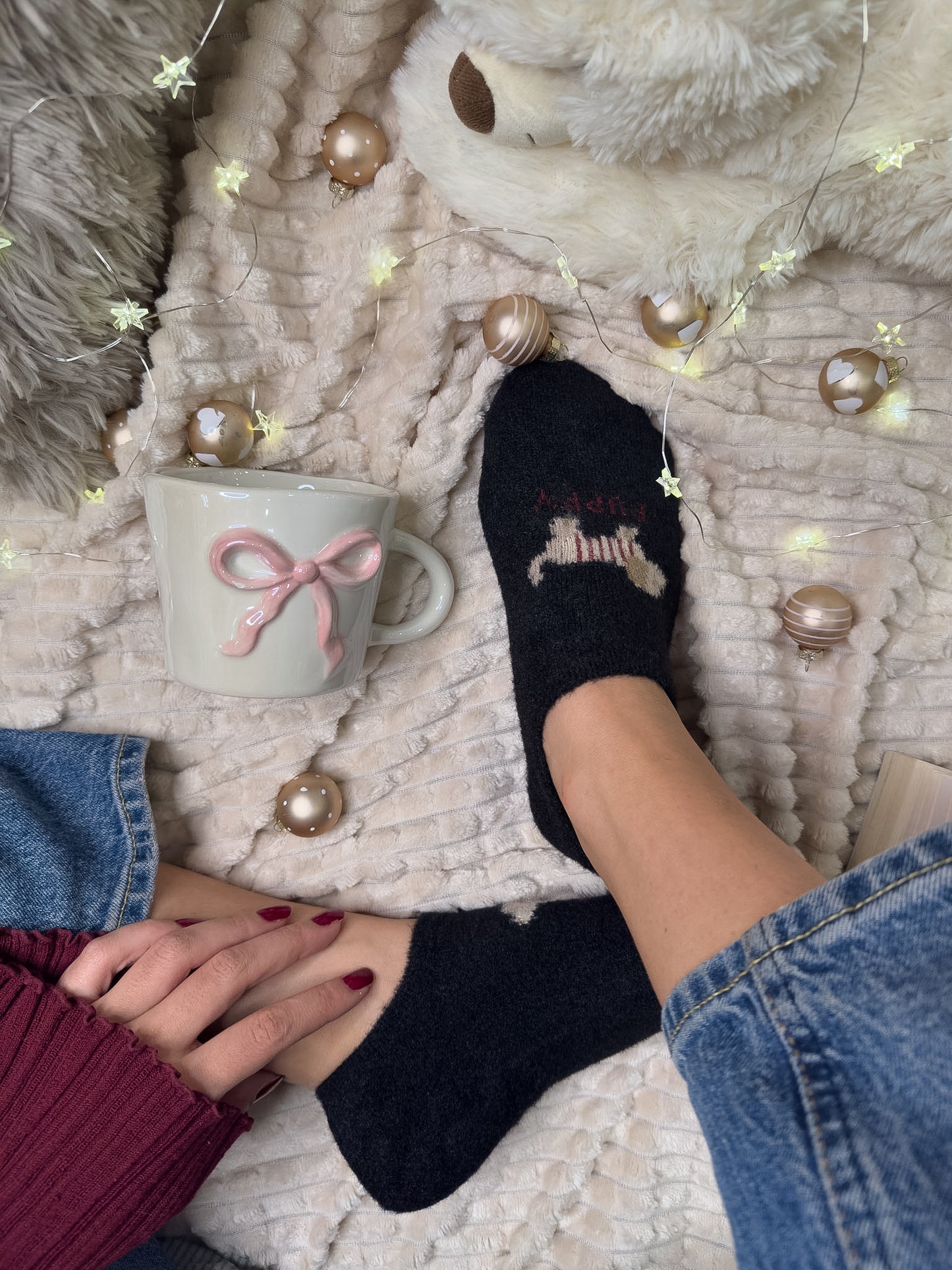 Paket 5 parov nizkih nogavičk s kužkom 🐕