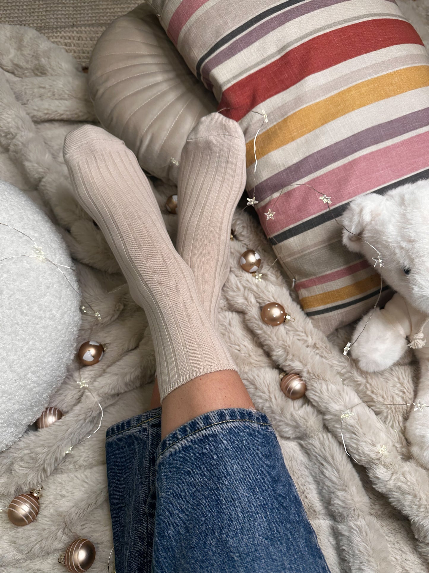 Paket 3 parov klasičnih nogavičk s črtami🧦