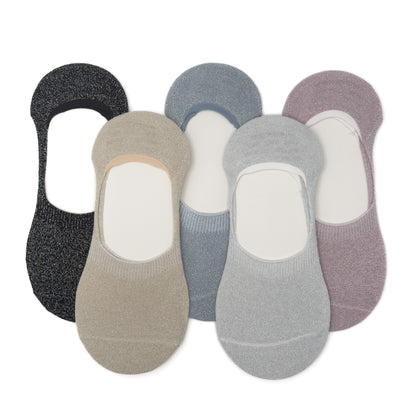 Paket 5 parov nizkih svetlečih nogavičk ✨