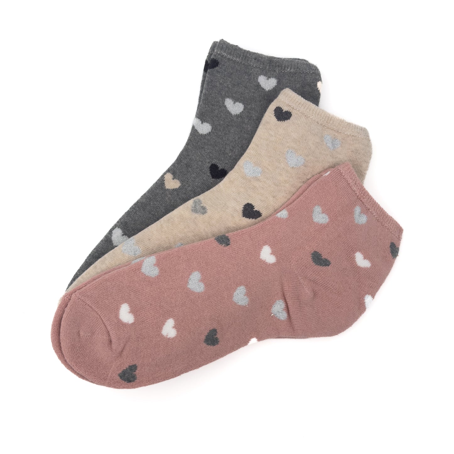 Paket 3 parov termo nogavičk z srčkom 💝